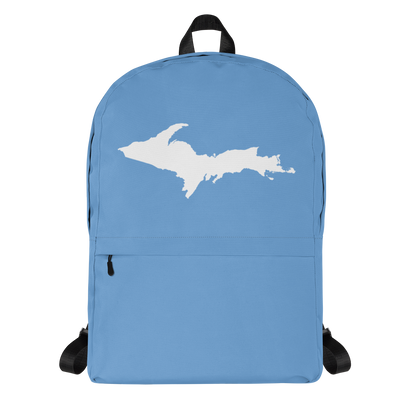 Michigan Upper Peninsula Standard Backpack (w/ UP Outline) | Lake Blue