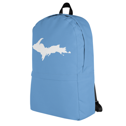 Michigan Upper Peninsula Standard Backpack (w/ UP Outline) | Lake Blue