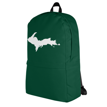 Michigan Upper Peninsula Standard Backpack (w/ UP Outline) | Green