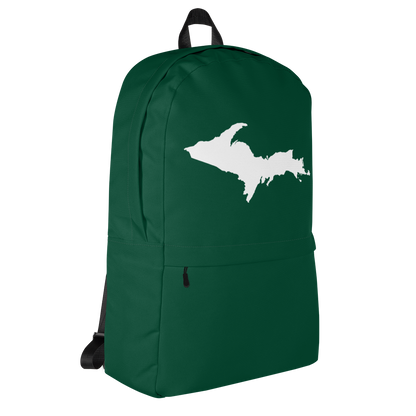 Michigan Upper Peninsula Standard Backpack (w/ UP Outline) | Green