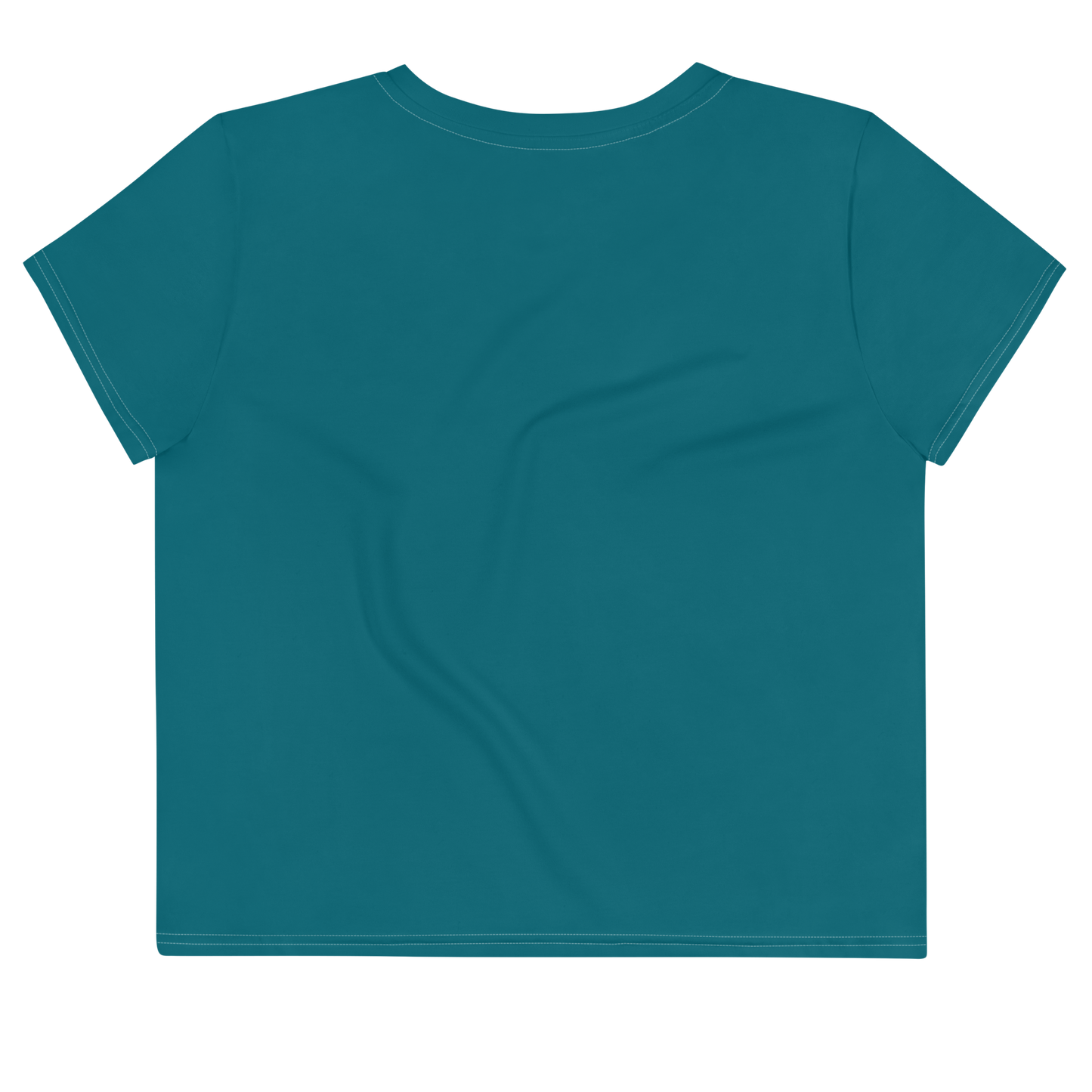 Michigan Upper Peninsula Crop Top (w/ UP Outline) | Sporty - Auburn Hills Teal