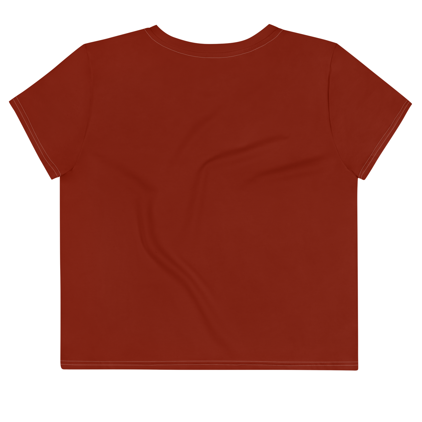 Michigan Upper Peninsula Crop Top (w/ UP Outline) | Sporty - Cherryland Red