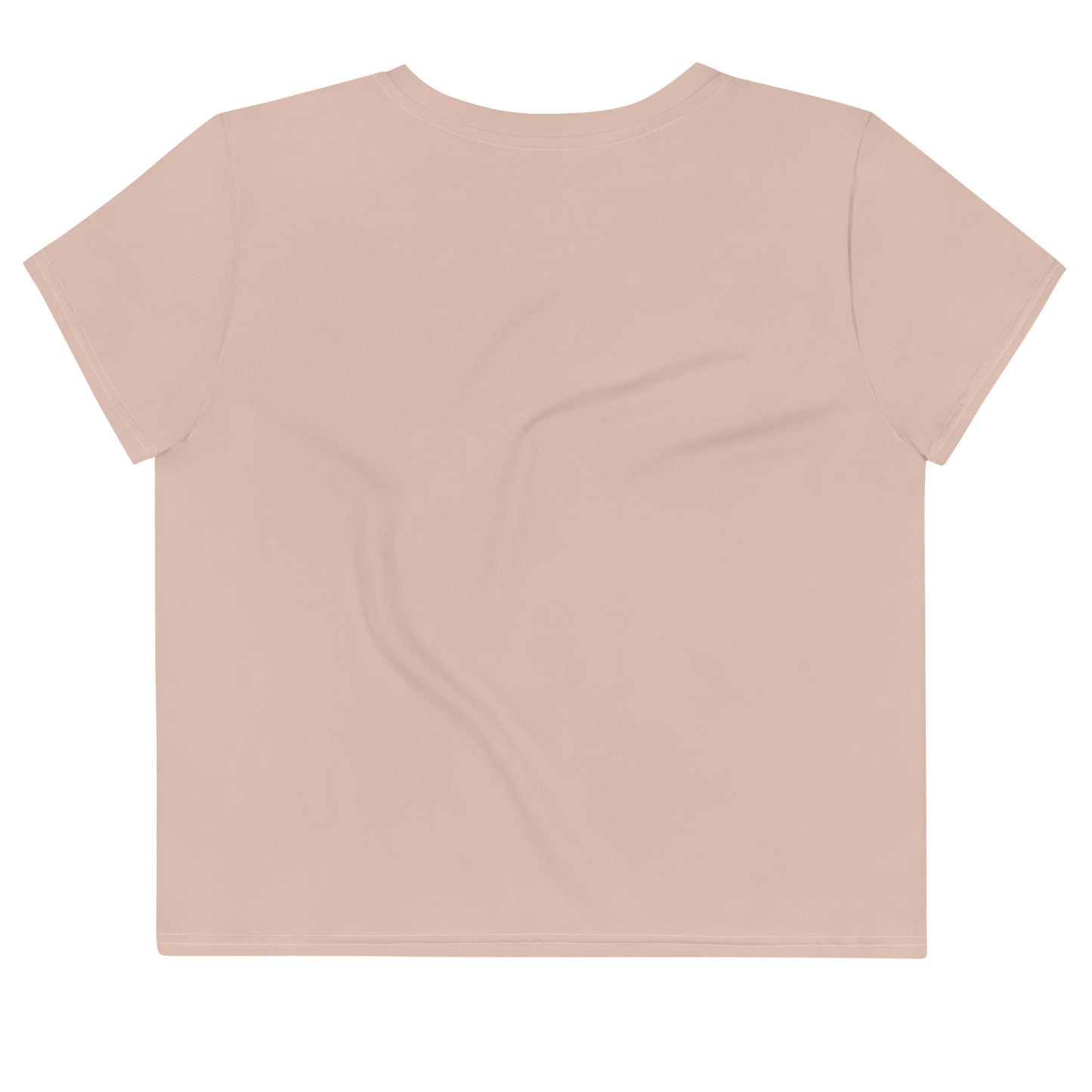 Michigan Upper Peninsula Crop Top (w/ UP Outline) | Sporty - Rose Gold