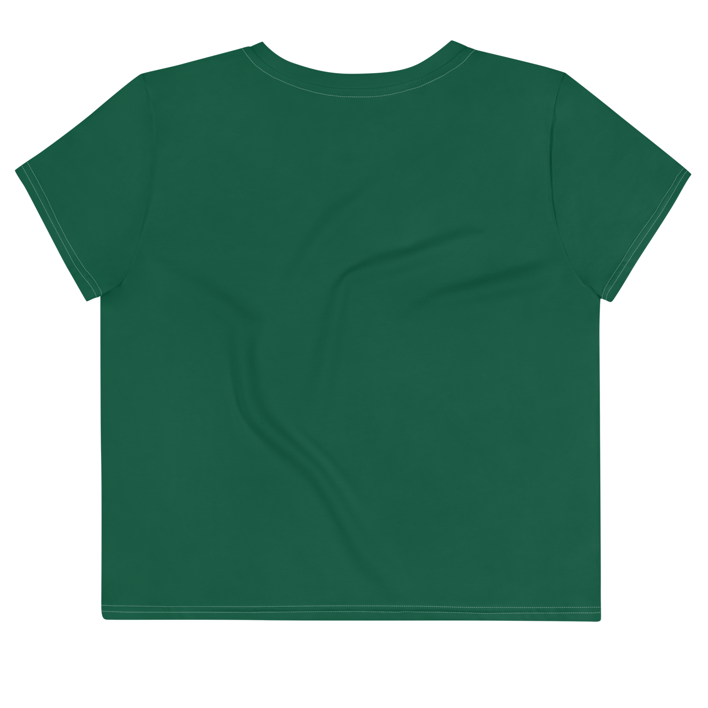 Michigan Upper Peninsula Crop Top (w/ UP Outline) | Sporty - Superior Green