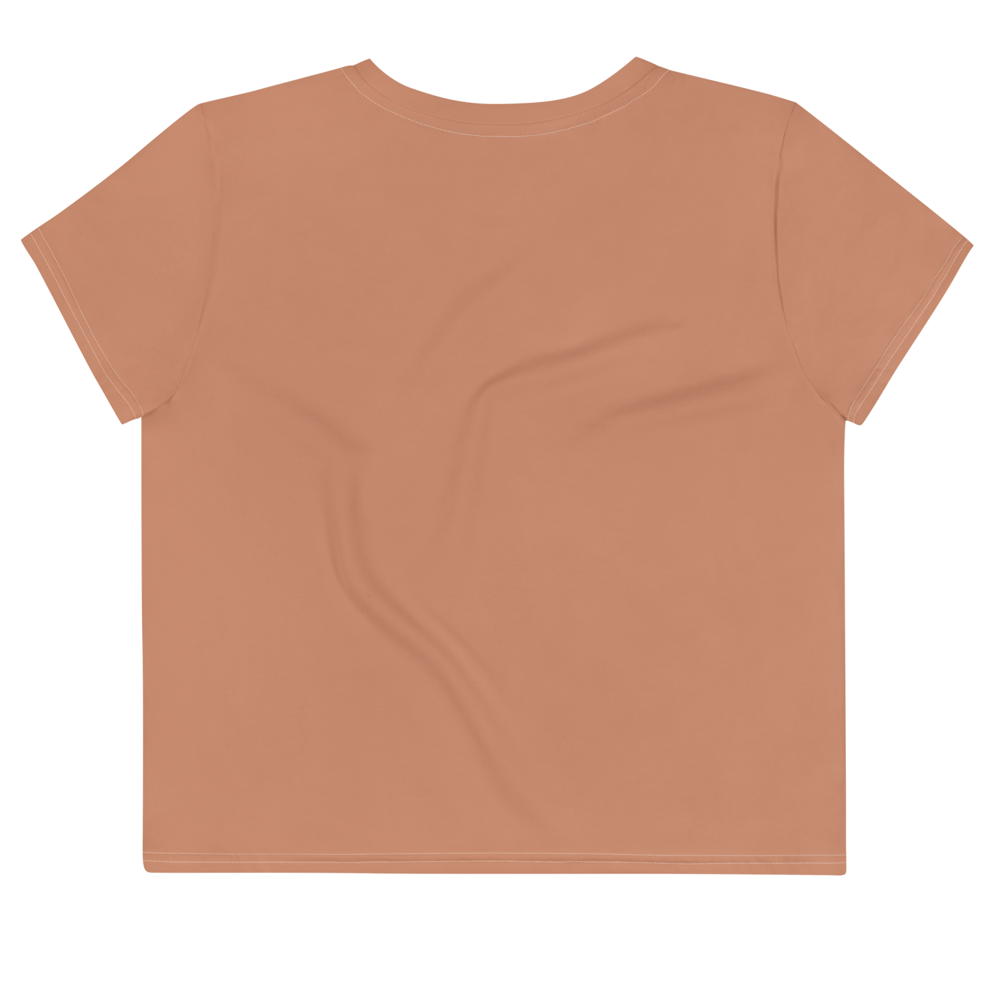 Michigan Upper Peninsula Crop Top (w/ UP Outline) | Sporty - Copper Color