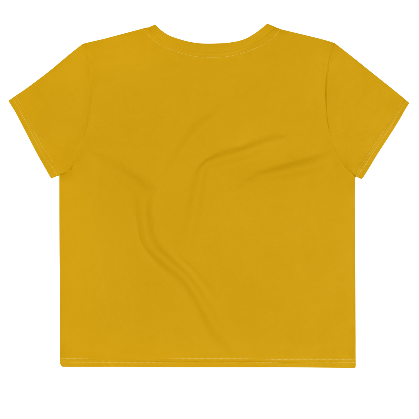 Michigan Upper Peninsula Crop Top (w/ UP Outline) | Sporty - Gold