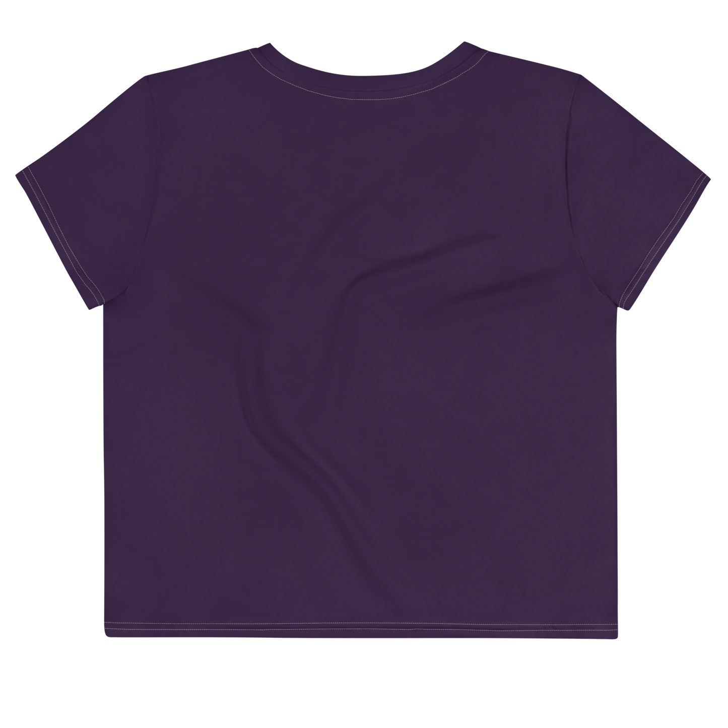 Michigan Upper Peninsula Crop Top (w/ UP Outline) | Sporty - Blackcurrant