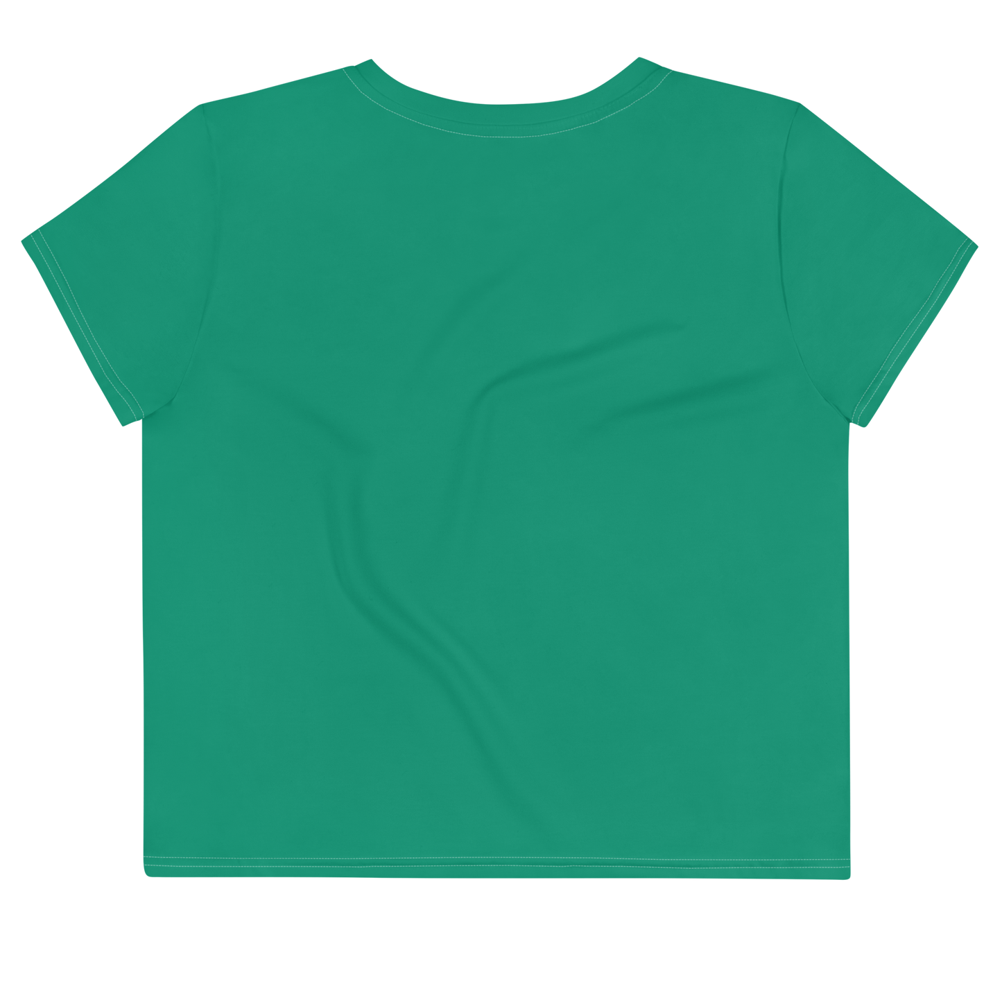 Michigan Upper Peninsula Crop Top (w/ UP Outline) | Sporty - Emerald Green