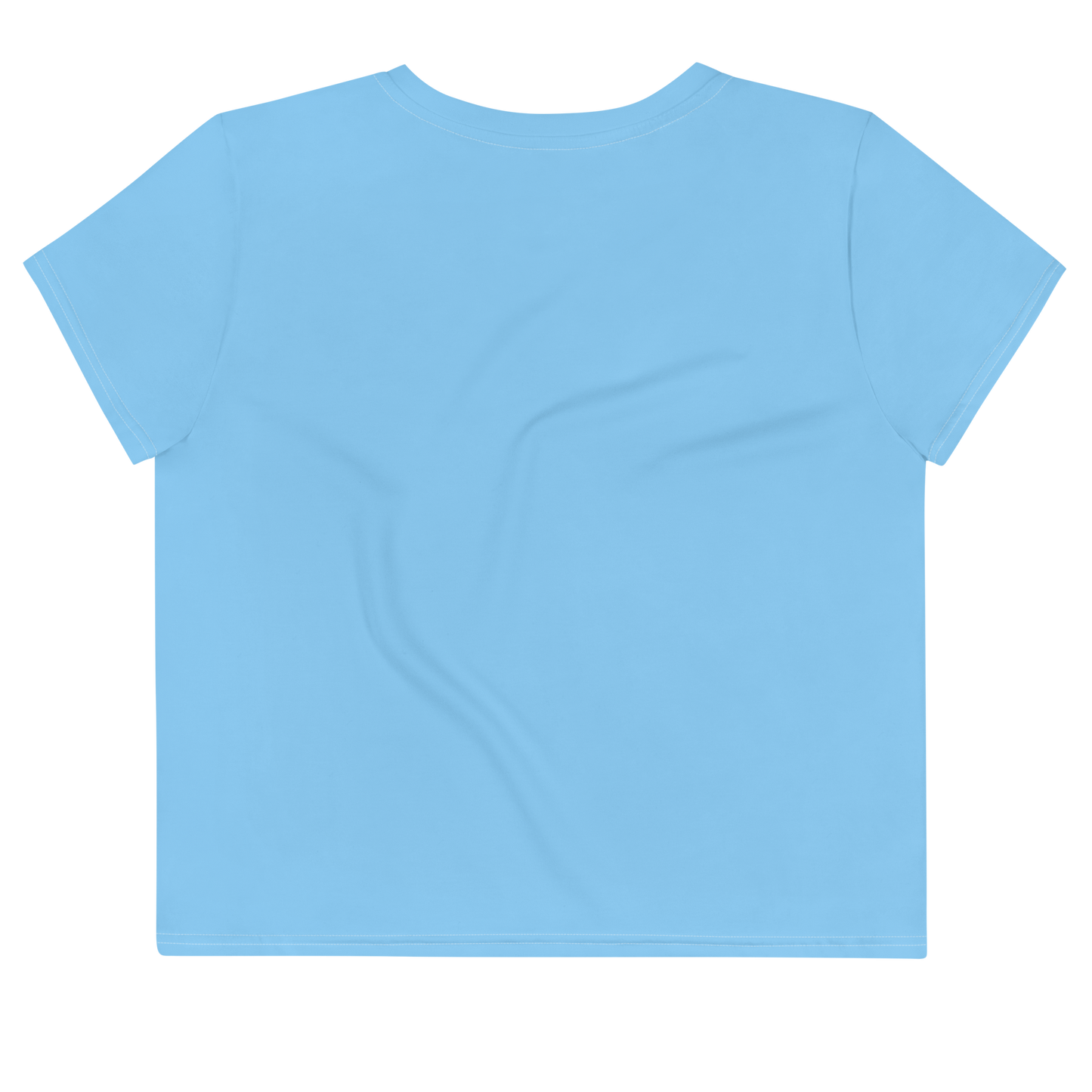 Michigan Upper Peninsula Crop Top (w/ UP Outline) | Sporty - DTW Blue