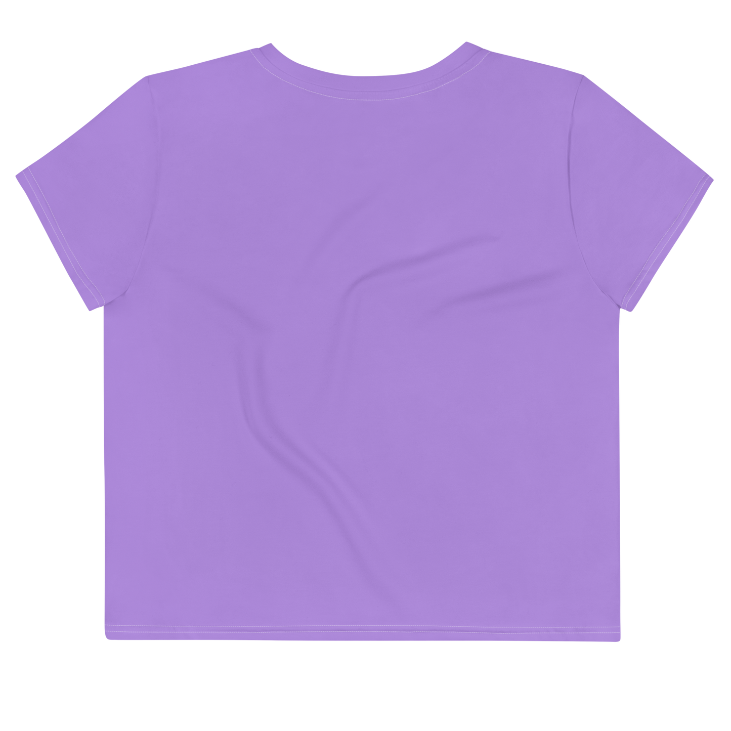 Michigan Upper Peninsula Crop Top (w/ UP Outline) | Sporty - Lavender