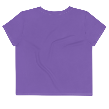 Michigan Upper Peninsula Crop Top (w/ UP Outline) | Sporty - Lake Iris