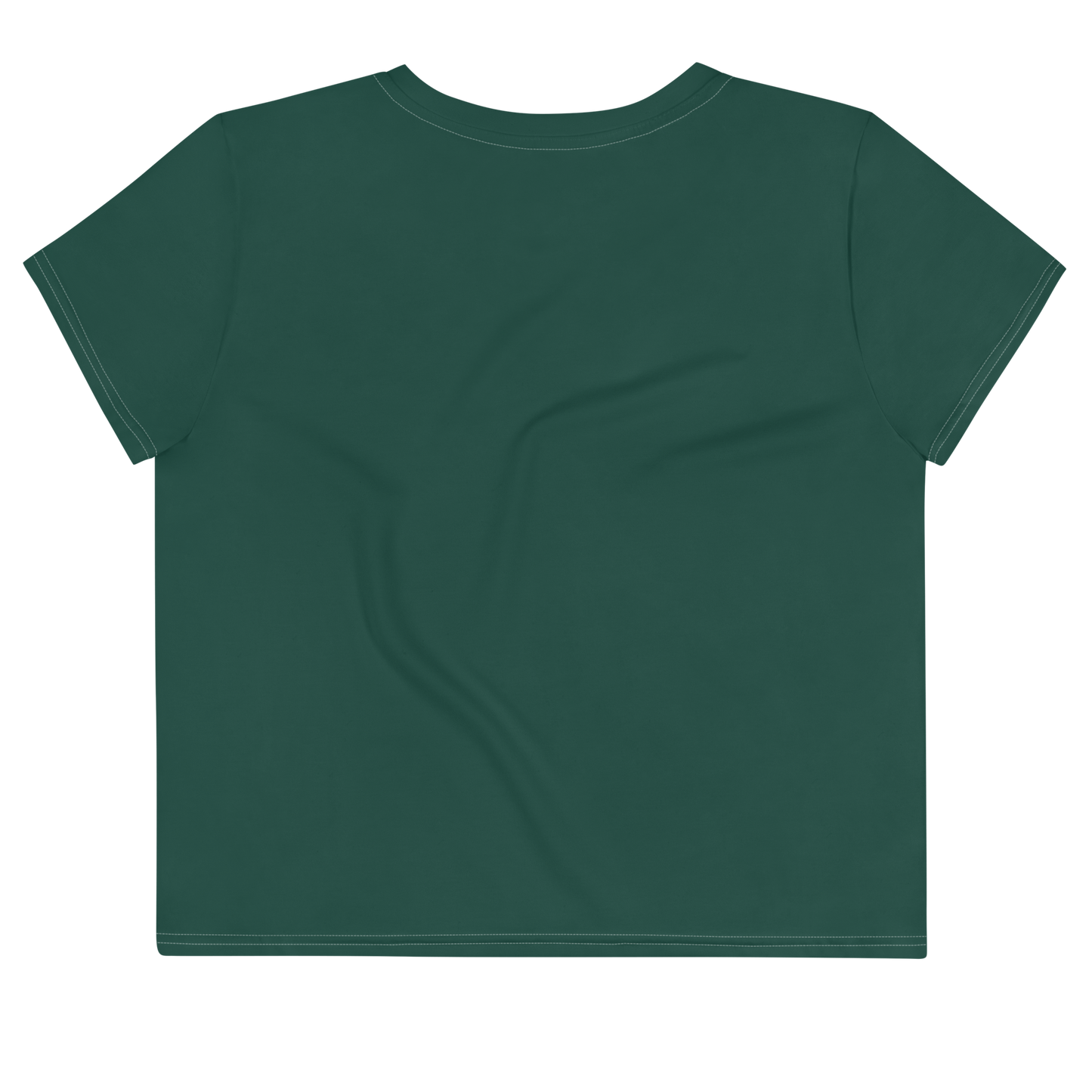 Michigan Upper Peninsula Crop Top (w/ UP Outline) | Sporty - Laconic Green