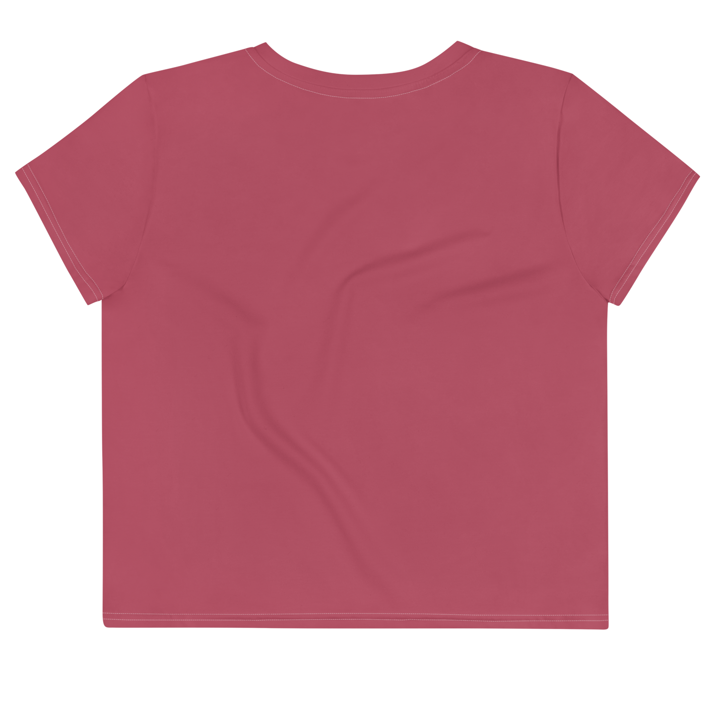 Michigan Upper Peninsula Crop Top (w/ UP Outline) | Sporty - Popstar Pink