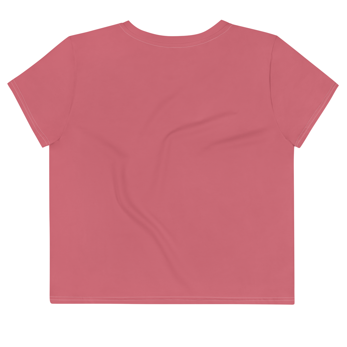 Michigan Upper Peninsula Crop Top (w/ UP Outline) | Sporty - Watermelon Pink