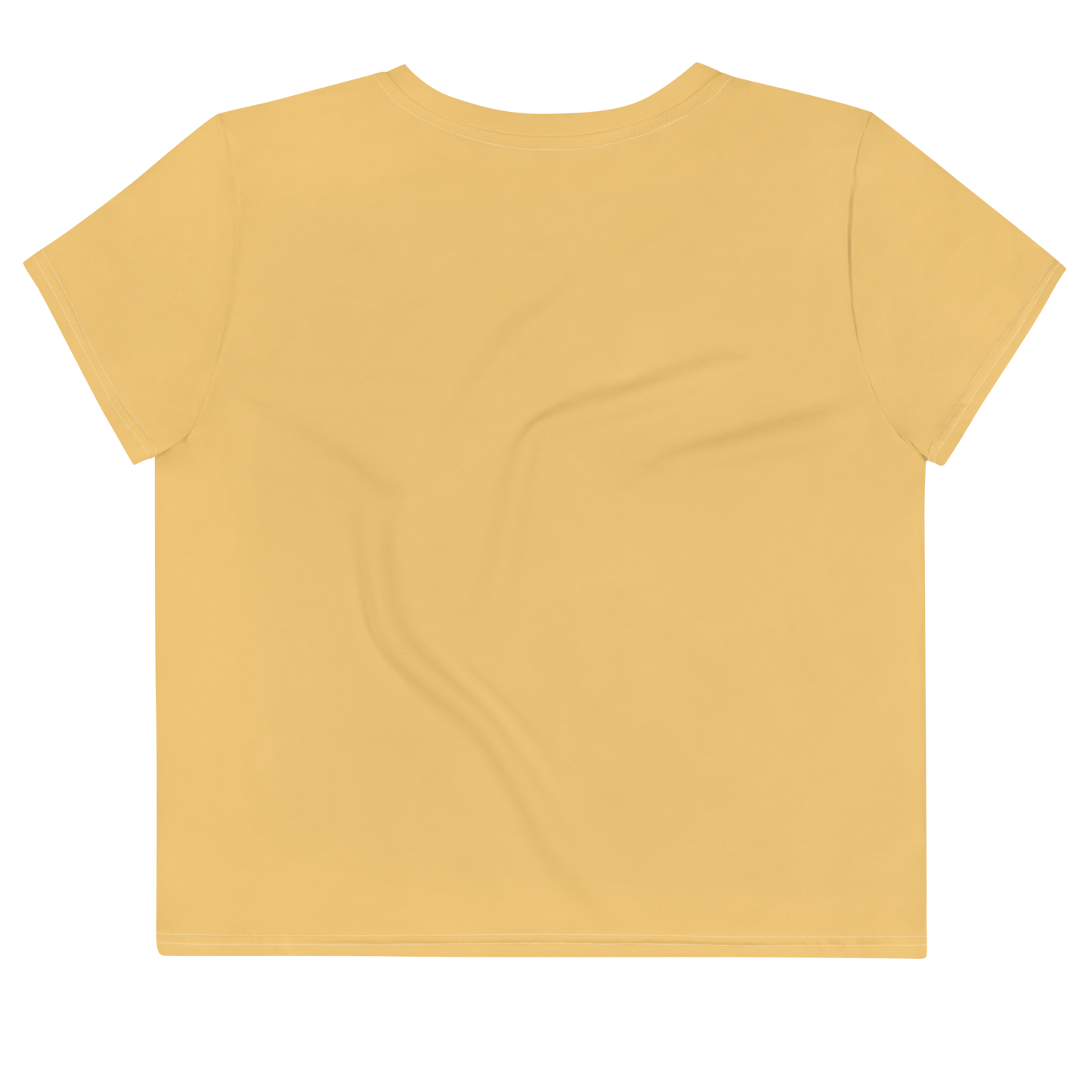 Michigan Upper Peninsula Crop Top (w/ UP Outline) | Sporty - Citrine