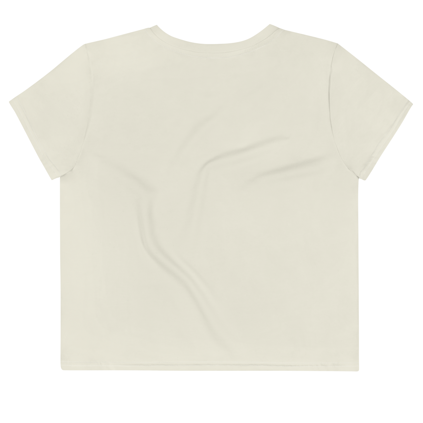 Michigan Upper Peninsula Crop Top (w/ UP Outline) | Sporty - Ivory White