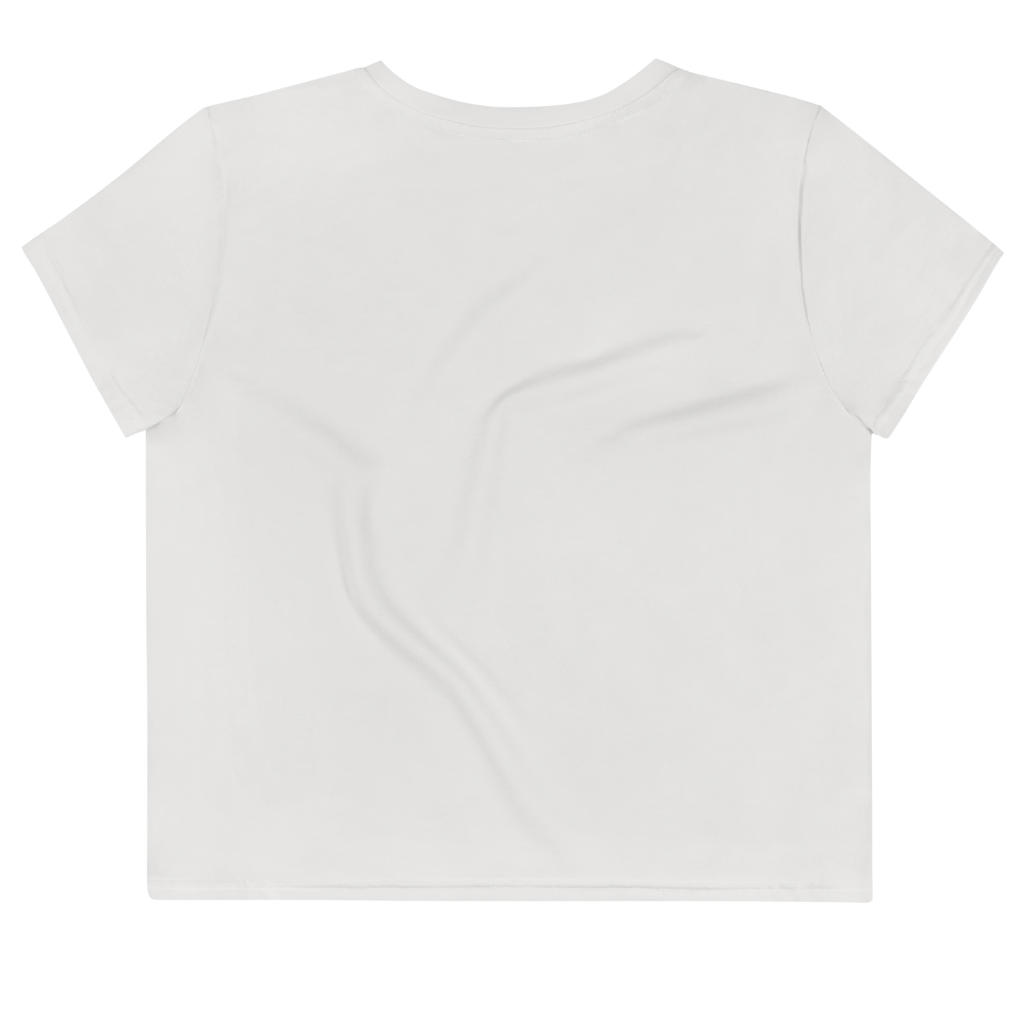 Michigan Upper Peninsula Crop Top (w/ UP Outline) | Sporty - Birch Bark White