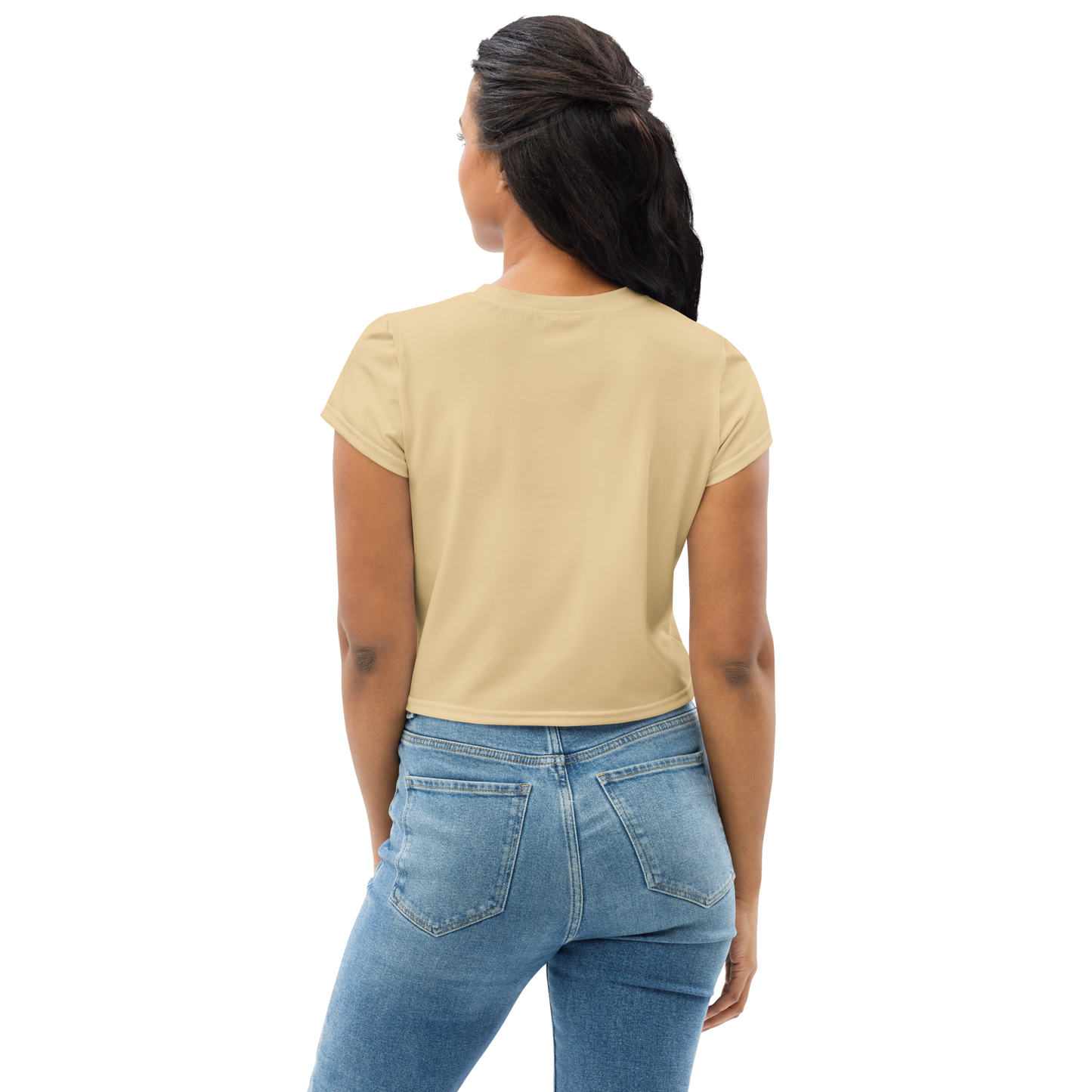 Michigan Upper Peninsula Crop Top (w/ UP Outline) | Sporty - Maple Color