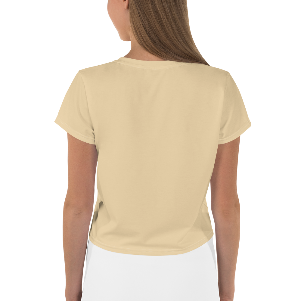 Michigan Upper Peninsula Crop Top (w/ UP Outline) | Sporty - Maple Color