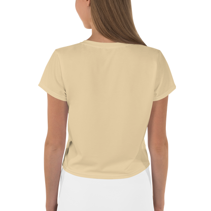 Michigan Upper Peninsula Crop Top (w/ UP Outline) | Sporty - Maple Color