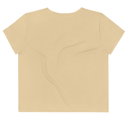 Michigan Upper Peninsula Crop Top (w/ UP Outline) | Sporty - Maple Color