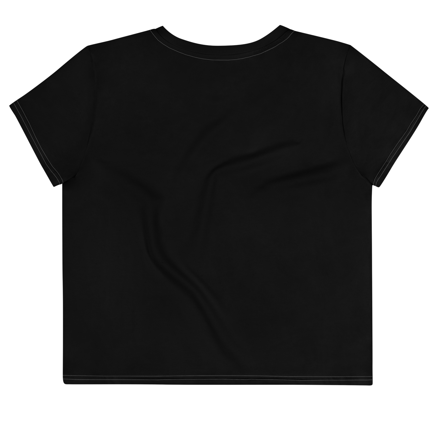 'Détroit Rocque Cité' Crop Top | Sporty - Black