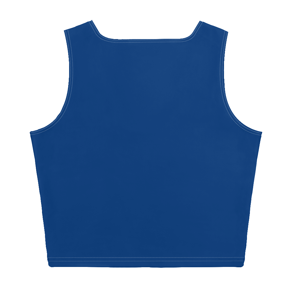 Michigan Upper Peninsula Crop Tank (w/ UP Outline) | Dearborn Blue