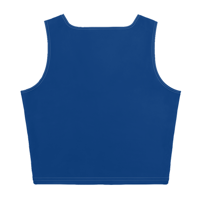 Michigan Upper Peninsula Crop Tank (w/ UP Outline) | Dearborn Blue