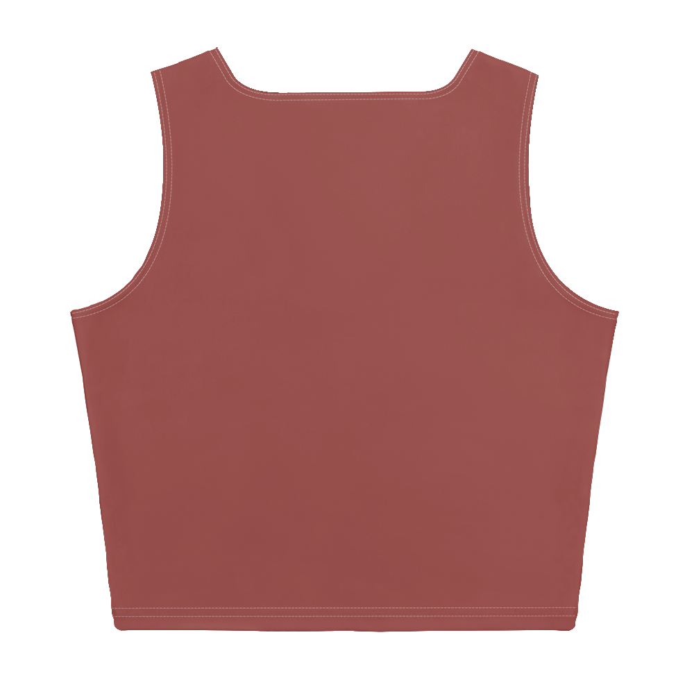 Michigan Upper Peninsula Crop Tank (w/ UP Outline) | Ore Dock Red