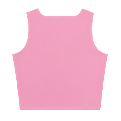 Michigan Upper Peninsula Crop Tank (w/ UP Outline) | '67 Caddie Pink