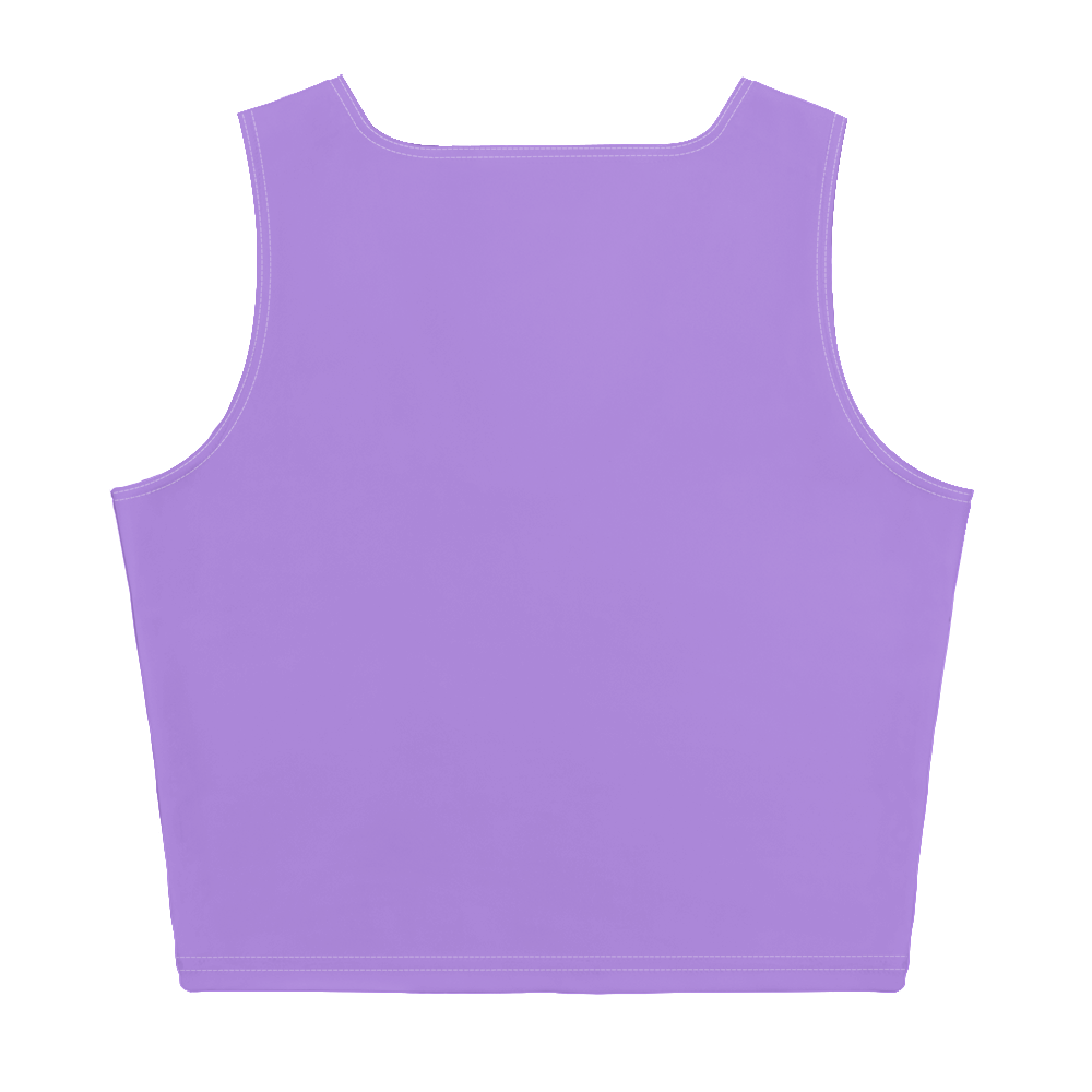 Michigan Upper Peninsula Crop Tank (w/ UP Outline) | Lavender