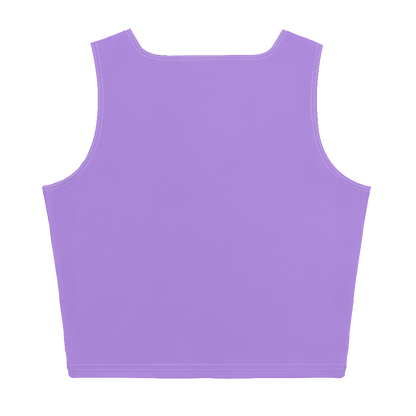 Michigan Upper Peninsula Crop Tank (w/ UP Outline) | Lavender