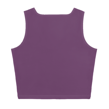 Michigan Upper Peninsula Crop Tank (w/ UP Outline) | Plum