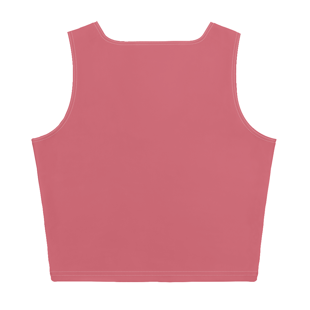 Michigan Upper Peninsula Crop Tank (w/ UP Outline) | Watermelon Pink