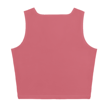 Michigan Upper Peninsula Crop Tank (w/ UP Outline) | Watermelon Pink