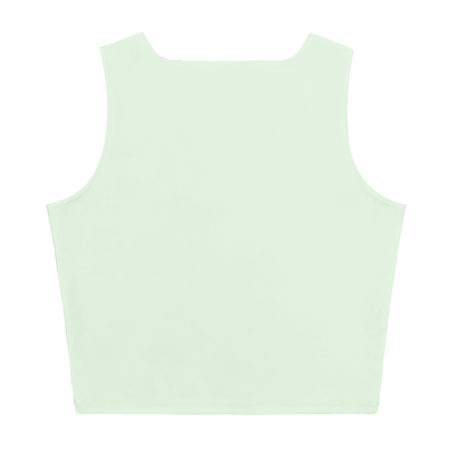 Michigan Upper Peninsula Crop Tank (w/ UP Outline) | Dew Green