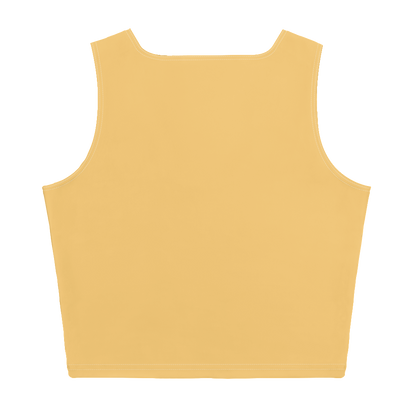 Michigan Upper Peninsula Crop Tank (w/ UP Outline) | Citrine