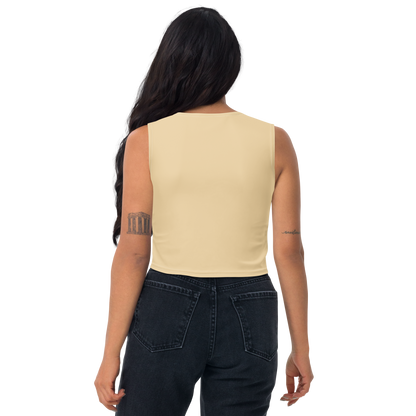 Michigan Upper Peninsula Crop Tank (w/ UP Outline) | Maple Color