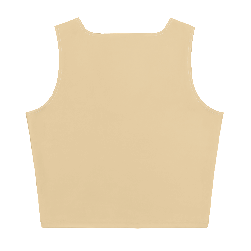 Michigan Upper Peninsula Crop Tank (w/ UP Outline) | Maple Color