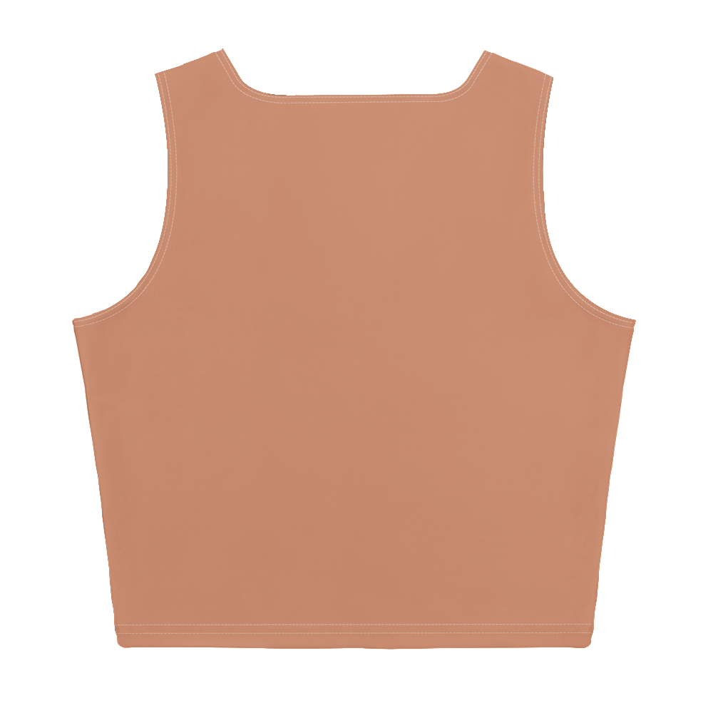 Michigan Upper Peninsula Crop Tank (w/ UP USA Flag) | Copper