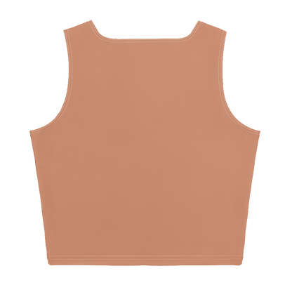 Michigan Upper Peninsula Crop Tank (w/ UP USA Flag) | Copper