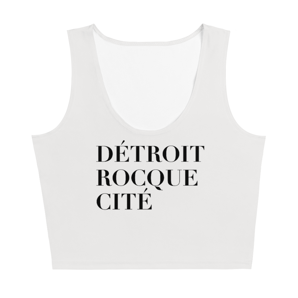 'Détroit Rocque Cité' Crop Tank