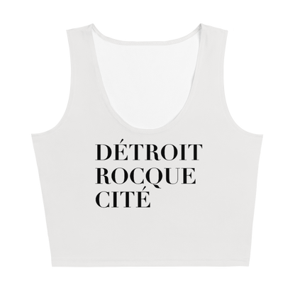 'Détroit Rocque Cité' Crop Tank