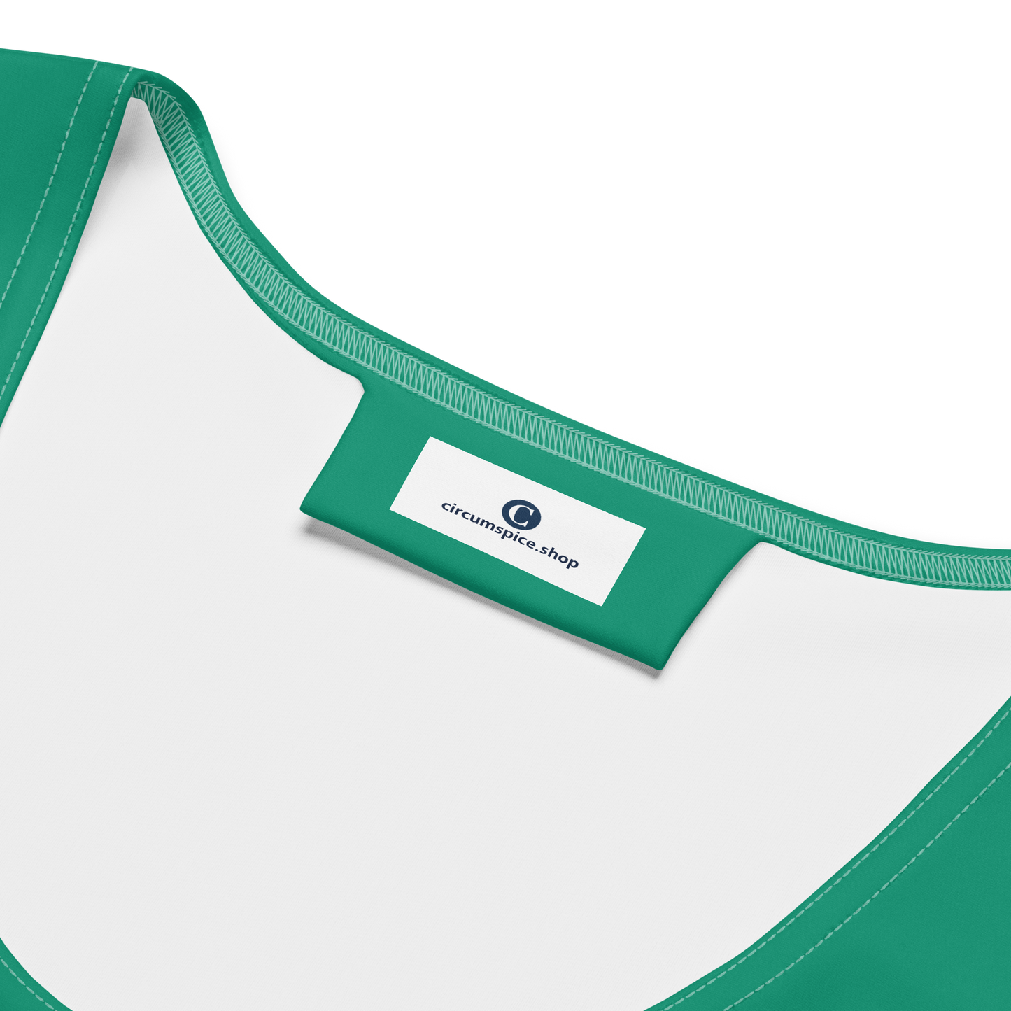 Michigan Upper Peninsula Crop Tank (w/ UP Outline) | Emerald Green