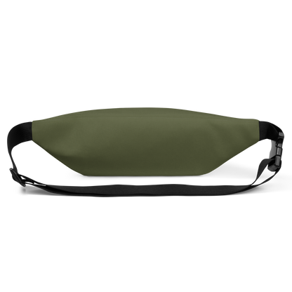 Michigan Upper Peninsula Fanny Pack (w/ UP USA Flag Outline) | Army Green