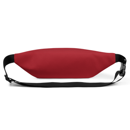 Michigan Upper Peninsula Fanny Pack (w/ UP Outline) | Thimbleberry Red