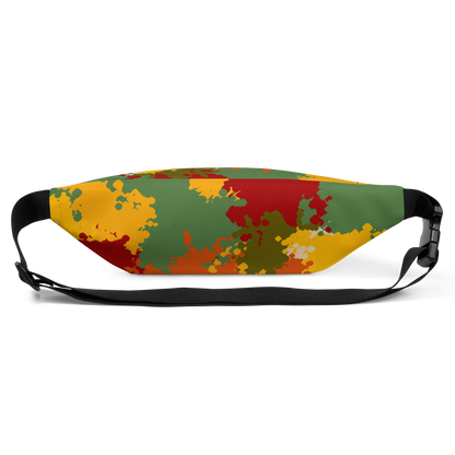 Michigan Upper Peninsula Fanny Pack (w/ UP Outline) | Fall Colors Camo