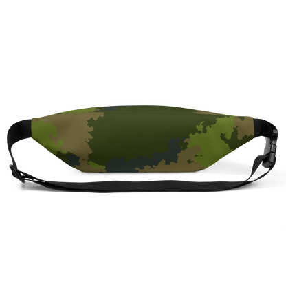 Michigan Upper Peninsula Fanny Pack (w/ UP Outline) | Woodland Camo