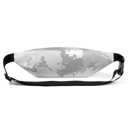 Michigan Upper Peninsula Fanny Pack (w/ UP Outline) | Snow Camo