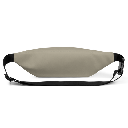 Michigan Upper Peninsula Fanny Pack (w/ Navy UP Outline) | Petoskey Stone Beige